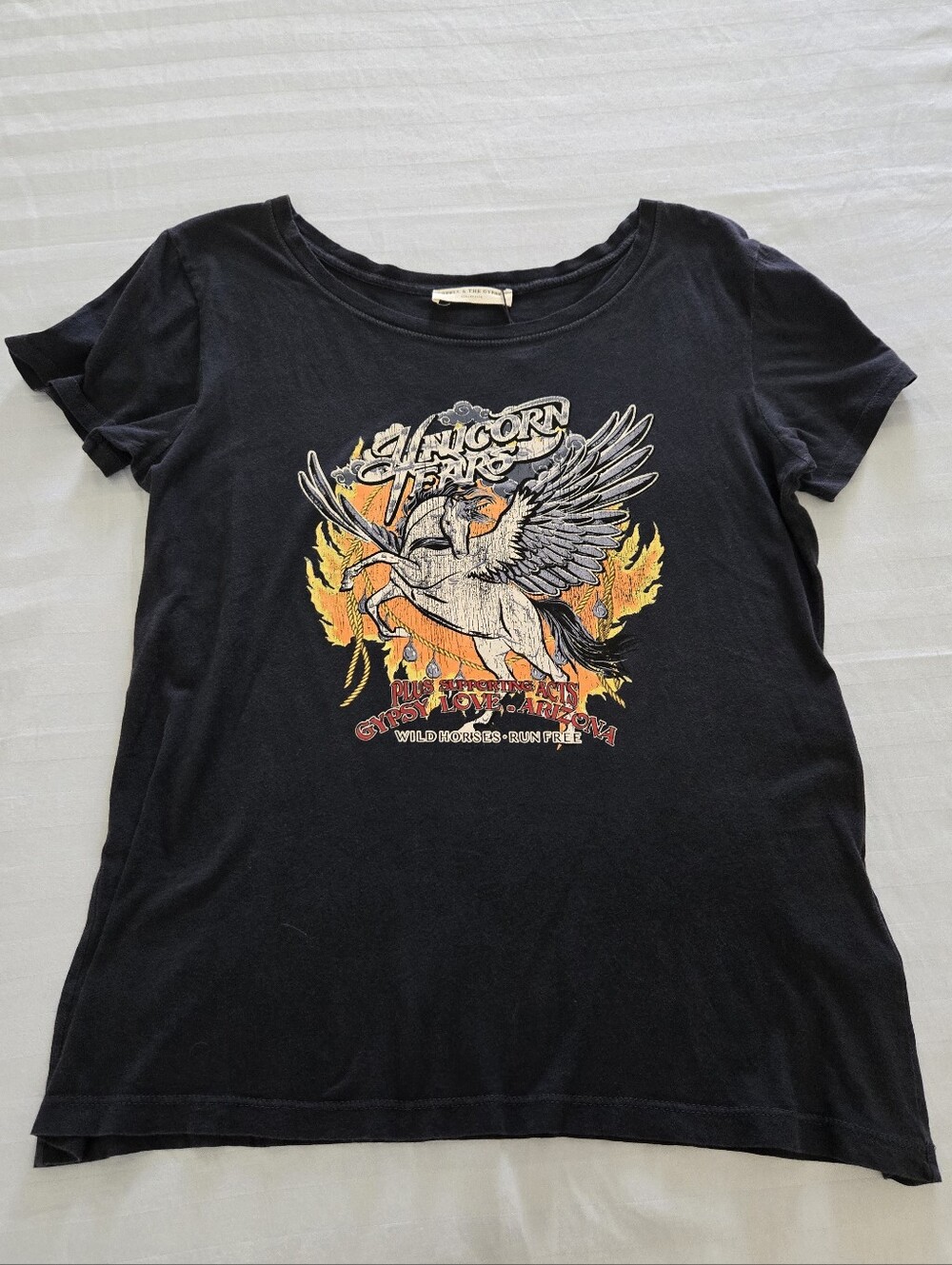 Spell Unicorn Tears Tee RARE SZ L NWT π€π§‘ - Picture 5 of 11